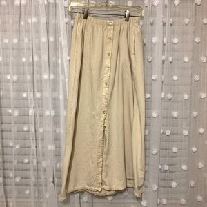 women’s vintage long skirt